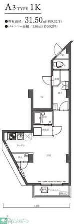 MAXIV日吉の物件間取画像